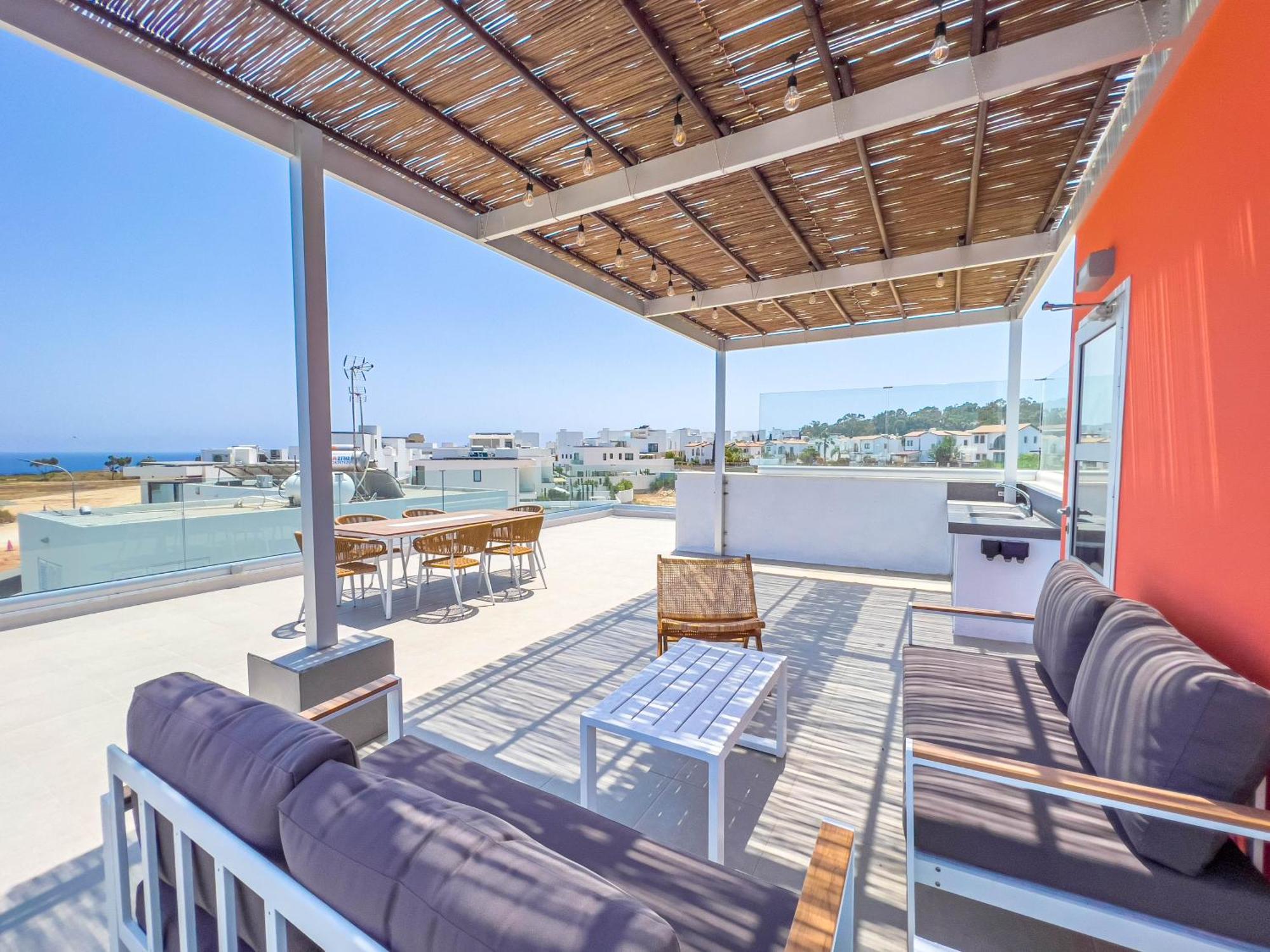 Geo Panoramic Villa +Pool +Game Room +Gym Protaras Bagian luar foto